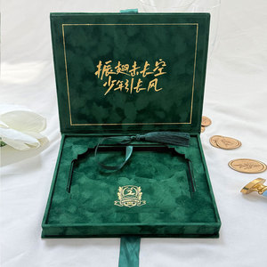 Bao bì phong bì, lời mời đám cưới cao cấp, thẻ số bảng tùy chỉnh, hộp quà nhung, dập nóng Acrylic - Product Image 4