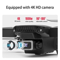 Quadricoptère RC 3D RTF populaire 2026 avec caméra HD 4K, alimenté par batterie, portée de vol de 100 m pour enfants