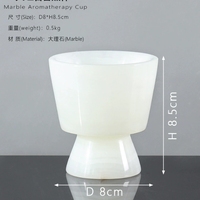 Style européen lumière luxe Wabi Sabi marbre aromathérapie tasse décoration chambre maison accessoires diffuseur d'encens