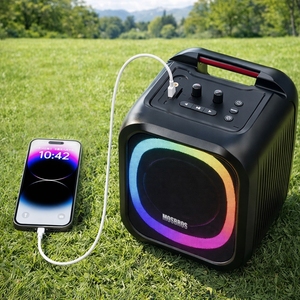 Altavoz Multimedia RGB BT Mosbros KaraBass 7K con Diámetro <span class=keywords><strong>de</strong></span> 133MM, BT V5.3 y Batería <span class=keywords><strong>de</strong></span> 12000mAh <span class=keywords><strong>para</strong></span> Exteriores - Product Image 3