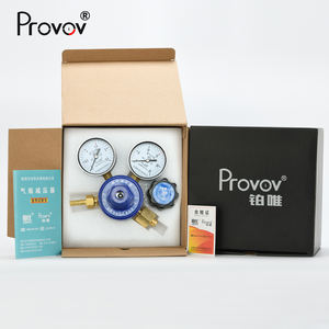 Reguladores de Oxígeno Industriales, Tanque de Oxígeno, Cilindro de <span class=keywords><strong>Gas</strong></span>, Cuerpo de Latón, Control de Flujo, Válvula Reductora de Presión para Soldadura - Product Image 6