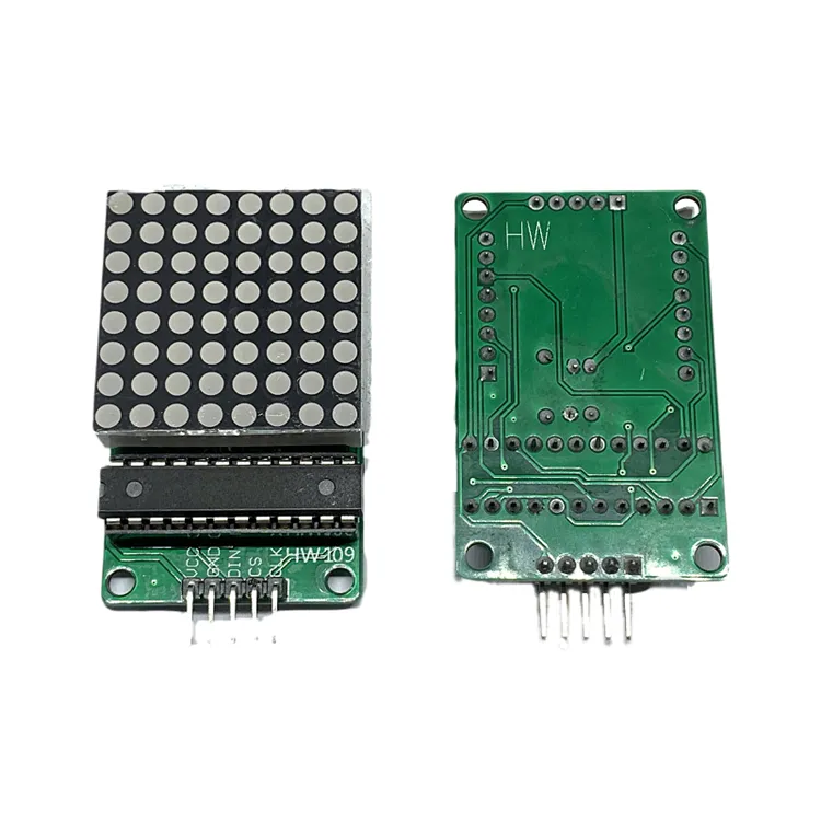 Módulo max7219 dot matrix max7219, 8x8 núcleo comum visor led matriz de controle 5v módulo diy kits para robô max7219 módulo