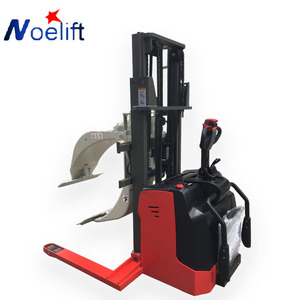 中国纸卷夹托盘提升堆垛机1.5吨2吨3M 4m提升高度全电动堆垛机 - Product Image 6