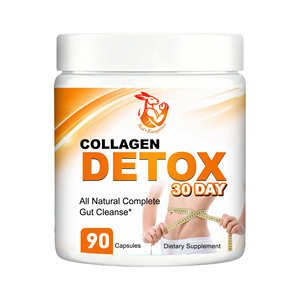 Capsules Détox au Collagène et au Colostrum les Plus Vendues avec Mélange Détoxifiant – Aide à Nettoyer le Côlon et Soutient la Fonction Hépatique - Product Image 1