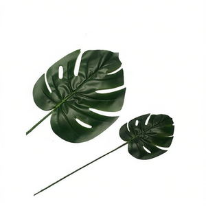 Monstera Leaves Artificial 12Pcs Greenery Decor Indoor Outdoor Plant - Product Image 2