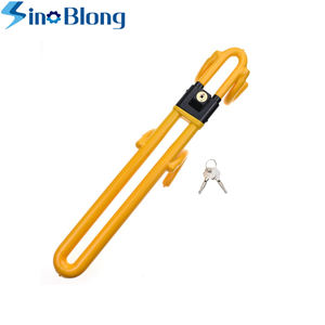 Cylindre antivol en laiton double crochets camion van SUV <span class=keywords><strong>serrure</strong></span> de volant de voiture - Product Image 5