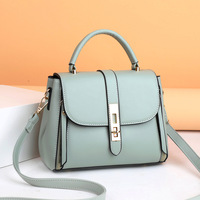 Sac à bandoulière/sac à main rétro en cuir PU souple pour femme, collection Printemps 2025, avec fermeture éclair et sangle unique, idéal pour les femmes d'âge mûr