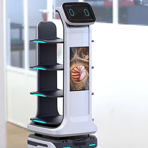 <span class=keywords><strong>Robot</strong></span> de livraison de nourriture intelligent à navigation autonome par lidar, entièrement automatique, avec recharge automatique - Product Image 3