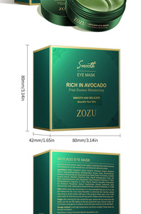 YT01A <strong>ZOZU</strong> 30 Pairs <strong>Gold</strong> Collagen Vegan and Cruelty Free Eye <strong>Mask</strong> Jelly Crystal Hydrogel Under Gel Eye Patch <strong>Mask</strong> Wholesale