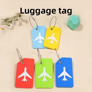 Étiquettes de bagages en gel de silicone ChangChen XLP-3 Go Global – Style simplicité urbaine, étanches, anti-perte, pour avion et sacs à dos étudiants - Product Image 2