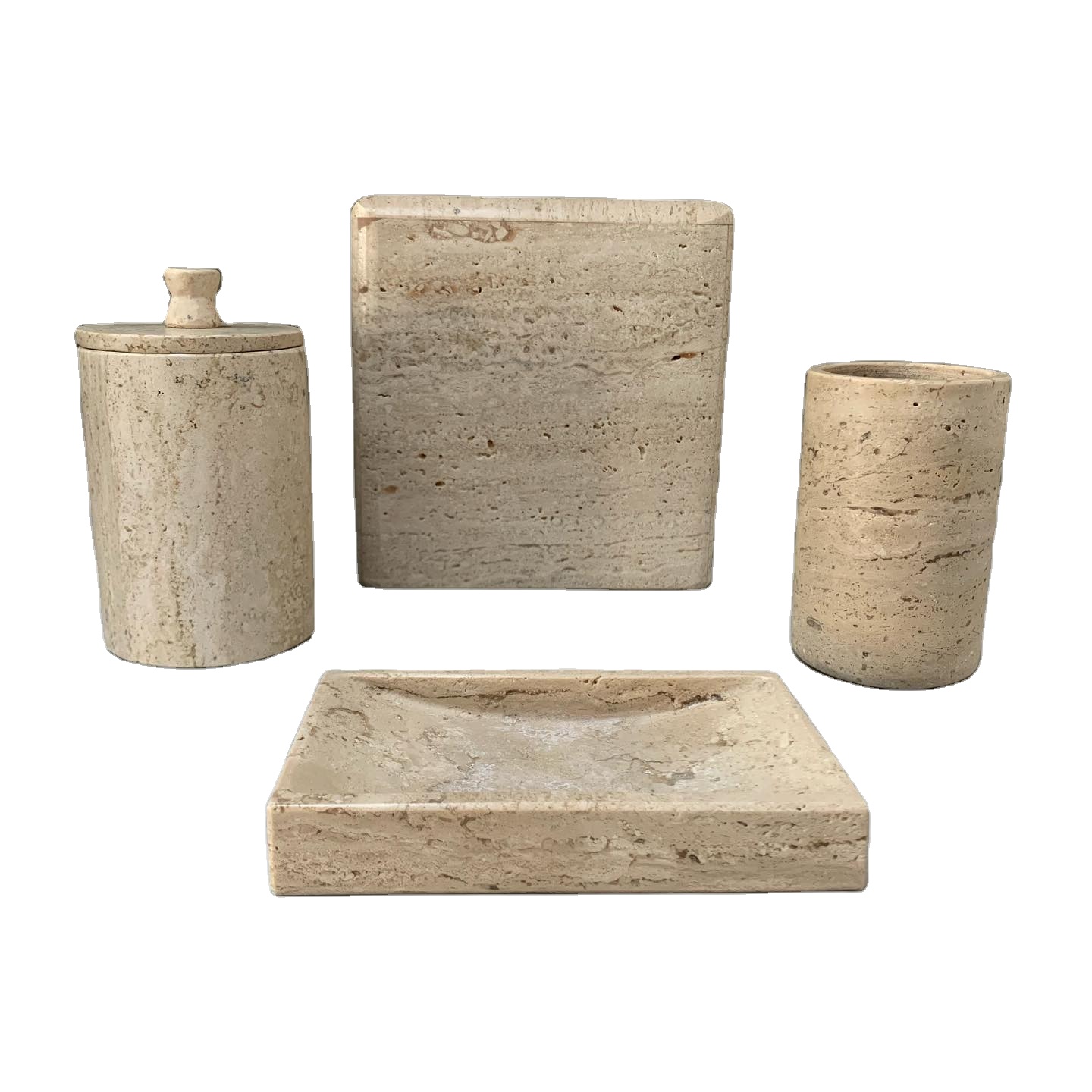 Горячая Распродажа домашний декор натуральный камень травертин подсвечник травертин курильница