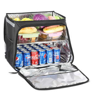 กระเป๋าเก็บน้ำนมแม่แบบหนังแฟชั่น ความจุ 15 ลิตร พร้อมช่องเก็บความเย็น สำหรับเครื่องปั๊มน้ำนม <span class=keywords><strong>Spectra</strong></span> S1 <span class=keywords><strong>S2</strong></span> เหมาะสำหรับคุณแม่ที่ทำงาน ดูแลลูก และปิกนิก - Product Image 1