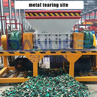 Machine de déchiquetage et de compactage de métaux de haute performance, déchiqueteuse de métaux, presse à balles pour déchets en acier inoxydable