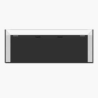 120cm 4 pieds 65 gallons tout-en-un Aquarium planté et marin avec Filtration et support intégrés