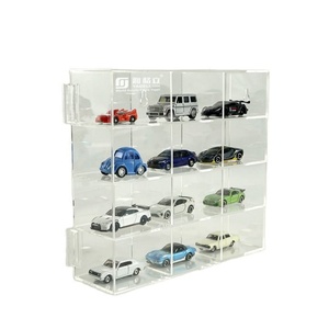 Acrylic Transparent 2mm Thick 1/43 Scale Diecast 54 Car Model Wall <b>Display</b> <b>Case</b> YAGELI YGL-1124 Professional Service - Product Image 4