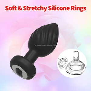 Venta al por mayor Butt Plug Juguetes sexuales Vibrador para adultos Juguetes anales Butt Plug Control remoto inalámbrico 10 Frecuencia <span class=keywords><strong>Anal</strong></span> Plug - Product Image 4