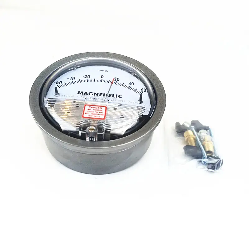 Medidor de presión de aire, diferencial de gas, Compatible