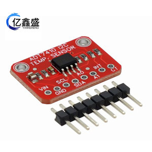 Module de capteur de température I2C ADT7410, détection de température haute précision - Product Image 2