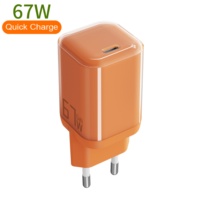 Chargeur Rapide GaN 30W PD67W avec Prise KR, Certifié KC, Design Mini, Protocole Double PD3.0 QC3.0, Port Type-C pour Tablettes iPad