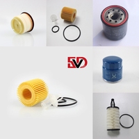 Svd Car Repuestos Accesorios Motor Marco de plástico Camión Cabina Aceite Combustible Filtro de aire para Toyota 17801-20040