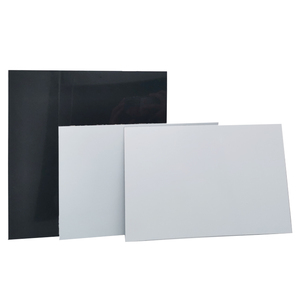 Feuille de <span class=keywords><strong>plastique</strong></span> ABS noir blanc, <span class=keywords><strong>panneau</strong></span>, <span class=keywords><strong>plaque</strong></span> <span class=keywords><strong>pour</strong></span> la publicité, Laser de haute qualité 4mm - Product Image 3
