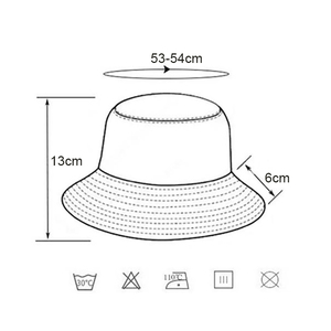 Unisex Labubu <b>Printed</b> Bucket <b>Hat</b> Lightweight Sunshade Stylish Outdoor Vacation Daily Fisherman <b>Hat</b> - Product Image 6