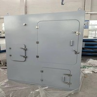 Boîtier de filtre industriel à conception hermétique, flux d'air optimisé, forte puissance d'aspiration, filtre à air pour collecteur de poussière