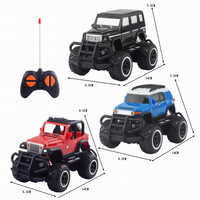 Jouet de célébrité Internet Mini voiture modèle RC avec chargeur 1/43 Radio télécommandé véhicule tout-terrain pour enfant
