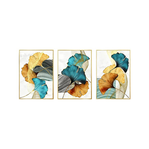 Cuadro de Lienzo con Textura 3D, Arte de Pared con Paisaje Pintado al Óleo, Decoración para el Hogar, Cocina, Baño, Sala de Estar, Nuevas Pinturas Chinas - Product Image 1