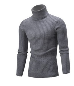 Suéter <span class=keywords><strong>de</strong></span> <span class=keywords><strong>Cuello</strong></span> <span class=keywords><strong>Alto</strong></span> para <span class=keywords><strong>Hombre</strong></span>, Suéter Tejido, Prenda <span class=keywords><strong>de</strong></span> Punto, Suéter <span class=keywords><strong>de</strong></span> Lana, <span class=keywords><strong>Jersey</strong></span> <span class=keywords><strong>de</strong></span> Punto - Product Image 4