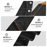 T-shirt Henley boutonné pour homme de style européen et américain - Couleur unie, col en V, manches courtes, coupe ajustée, polyester