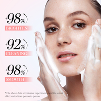 OEM SADOER marque privée coenzyme q10 acides aminés produits de nettoyage nourrissants mousse nettoyante hydratante pour le contrôle de l'huile rafraîchissante