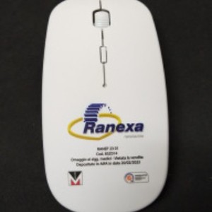 เมาส์ออปติคอล Ranexa 3 ปุ่ม สำหรับมือขวา ออกแบบตามหลักสรีรศาสตร์ ใช้พลังงานจากแบตเตอรี่ รุ่น Ranexa-23.18 รหัสสินค้า X3G - Product Image 1