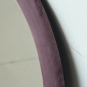 Tela envuelto decoración del hogar <span class=keywords><strong>espejo</strong></span> de pared redondo - Product Image 4