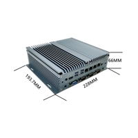 Serveur évolutif économe en énergie I3/I5/I7 12/13th 12 ~ 24V DC entrée serveur carte mère Double canal de mémoire carte mère