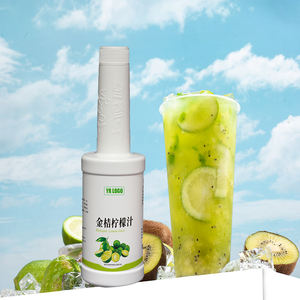 Concentrado de Limón de Alta Concentración para Té de Burbujas, Sabor Natural con Azúcar Certificado Halal, Ingredientes de Fruta a Granel - Product Image 3