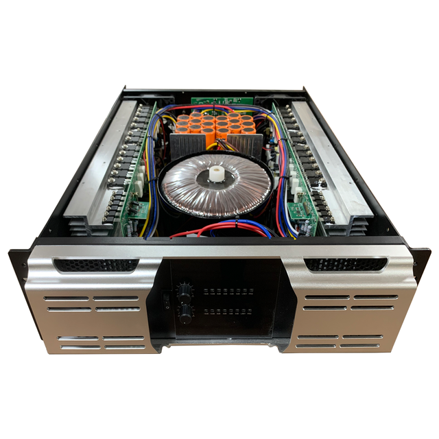 Hot Selling 3U 2*2000W CA68 Professional Power Amplifier Class H 2-Channel High Powerful Stereo Sound System Subwoofer Amplifier