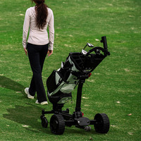 Chariot de golf électrique AI Follow Me avec télécommande, pliable, léger, batterie au lithium, meilleur prix OEM EcoRider