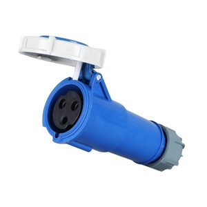 IP67 công nghiệp không thấm nước kết nối 32A 3 pin Twist Khóa AC220V di động công nghiệp nữ ổ cắm 2P + t 32A - Product Image 1