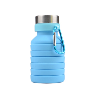 Botella de agua de silicona de boca ancha al por mayor, taza de silicona suave portátil, taza de agua de silicona - Product Image 1