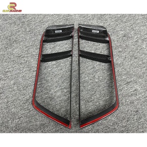 Rejillas de Ventilación Traseras Decorativas de Fibra de Carbono Seca para Audi R8 2016-2018, Rejilla de Ventilación de Aire Trasera de Carbono, Accesorios para Automóviles - Product Image 6