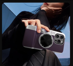 2024 mới được phát minh Bluetooth điện thoại thông minh ngay lập tức biến thành máy ảnh từ trường hợp Apple loạt 11-15 Pro Max trang điểm bao gồm - Product Image 2