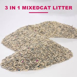 For Premium Dust-Free Fast Clumping Deodorizing Tofu Plant-Based Cat <b>Sand</b> Custom Logo Bentonite Mix Bulk 5kg Cat Litter - Product Image 1