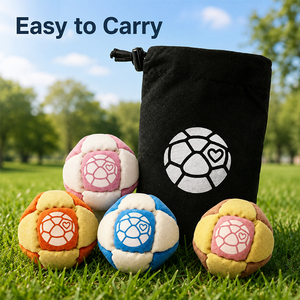 Creative World Foot Bag Sandbag Jouet de décompression, accessoires de divertissement pour jeux de plein air et de fête, collection commémorative - Product Image 6