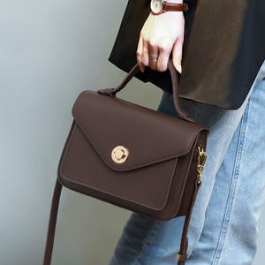new fashionable women's shoulder <b>bag</b> genuine <b>leather</b> high-end ladies' <b>messenger</b> hand <b>bag</b> commuting <b>bag</b> for women versatile - Product Image 5