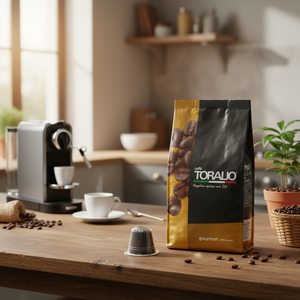 Set di Capsule di Caffè Gourmet Toraldo 100 Pezzi Compatibili con Nespresso Coperchi in Alluminio Metallo Plastica Ceramica 0,15/Capsule - Product Image 3