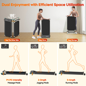 Chúng Tôi Cổ 2-Sided Đi Bộ Pad Điện Nhà Tập Thể Dục Cardio Đào Tạo Tim mạch Tập Thể Dục Máy Massage Chân Bàn - Product Image 5