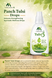 Panch Tulsi Drops Herbal Liquid Wellness Formula with Five Tulsi Extracts for Daily Refreshment and Wellness Care - Product Image 4