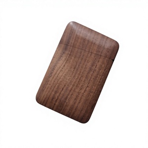 Ensemble de porte-blocs en bois avec finition naturelle et support en carton pour activités promotionnelles - Product Image 3