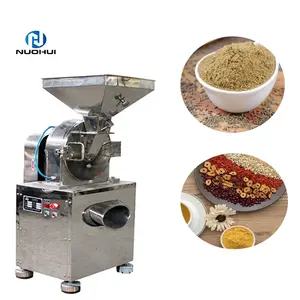 Industrial Knife Dry Kava Root Cocoa Coffee Bean Salt Sugar Fine Powder Making Grinder Grinding Machine